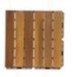 Wood decking tile