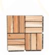 Wood decking tile