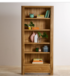 American oak bookshelf