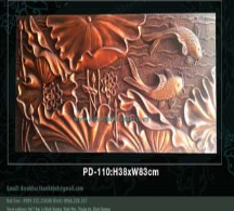 Lotus and Fish Reliefs
