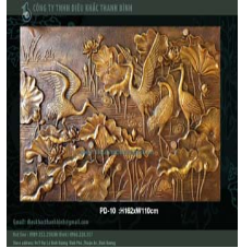 Lotus and Flamingo Reliefs