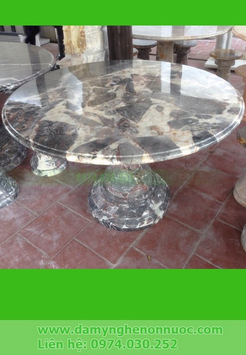 Fine art stone tables and chairs set