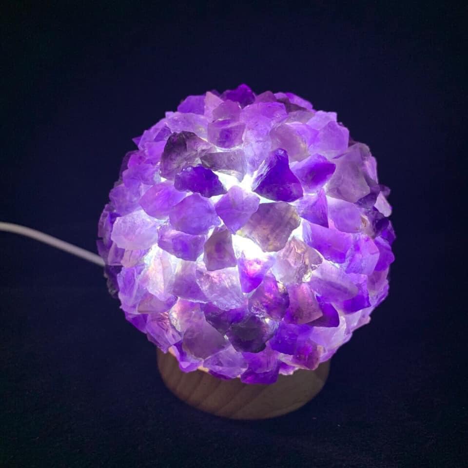 Quartz stone lamp