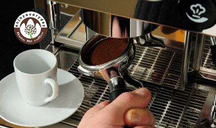 Espresso coffee powder