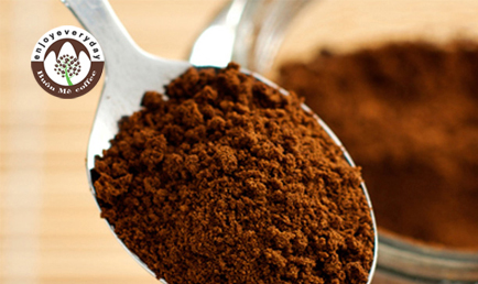 Robusta coffee powder