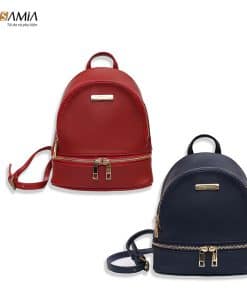 Leather backpack BF845