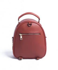Leather backpack F801