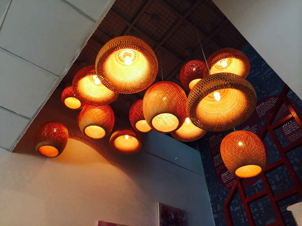 Bamboo lantern