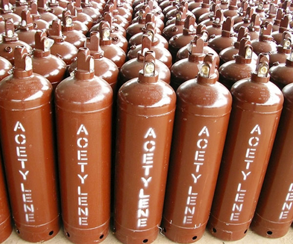 Acetylence (C2H2) tank