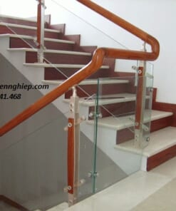 Glass stairs