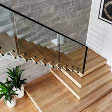 Glass banister
