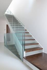 Glass banister