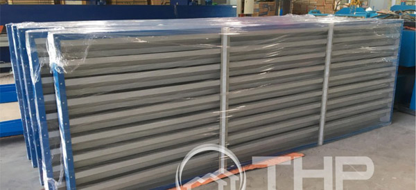 Ventilation louvers for factories