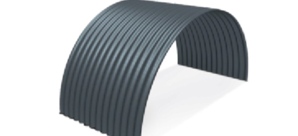Arch roof panel