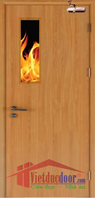 Fire-Rated Wooden Door