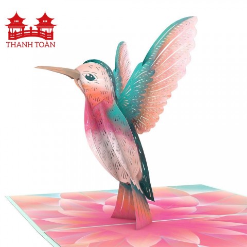 Hummingbird 3D card