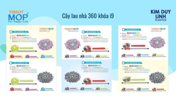Spin mop fibers