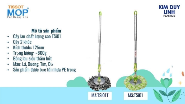 360 spin mop