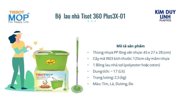 Mop container