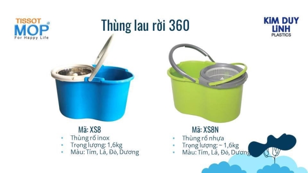 Mop container