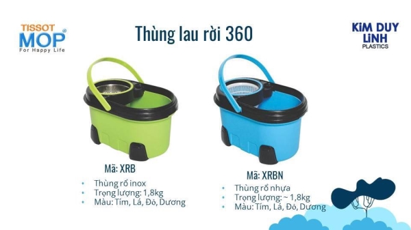 Mop container
