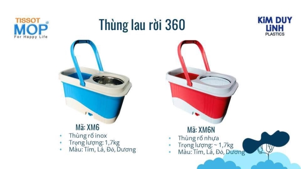 Mop container