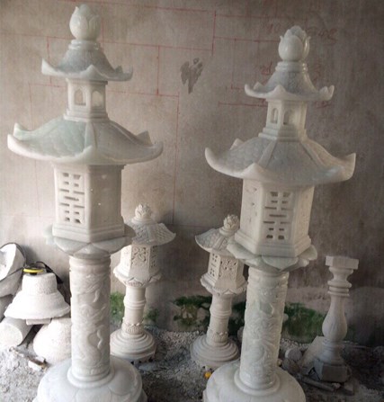 Stone Lamps