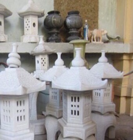 Stone Lamps