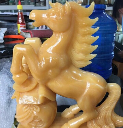 Feng Shui Stone Horse Statue