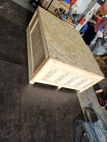 Wooden crating services
