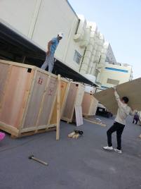 Wooden crating services