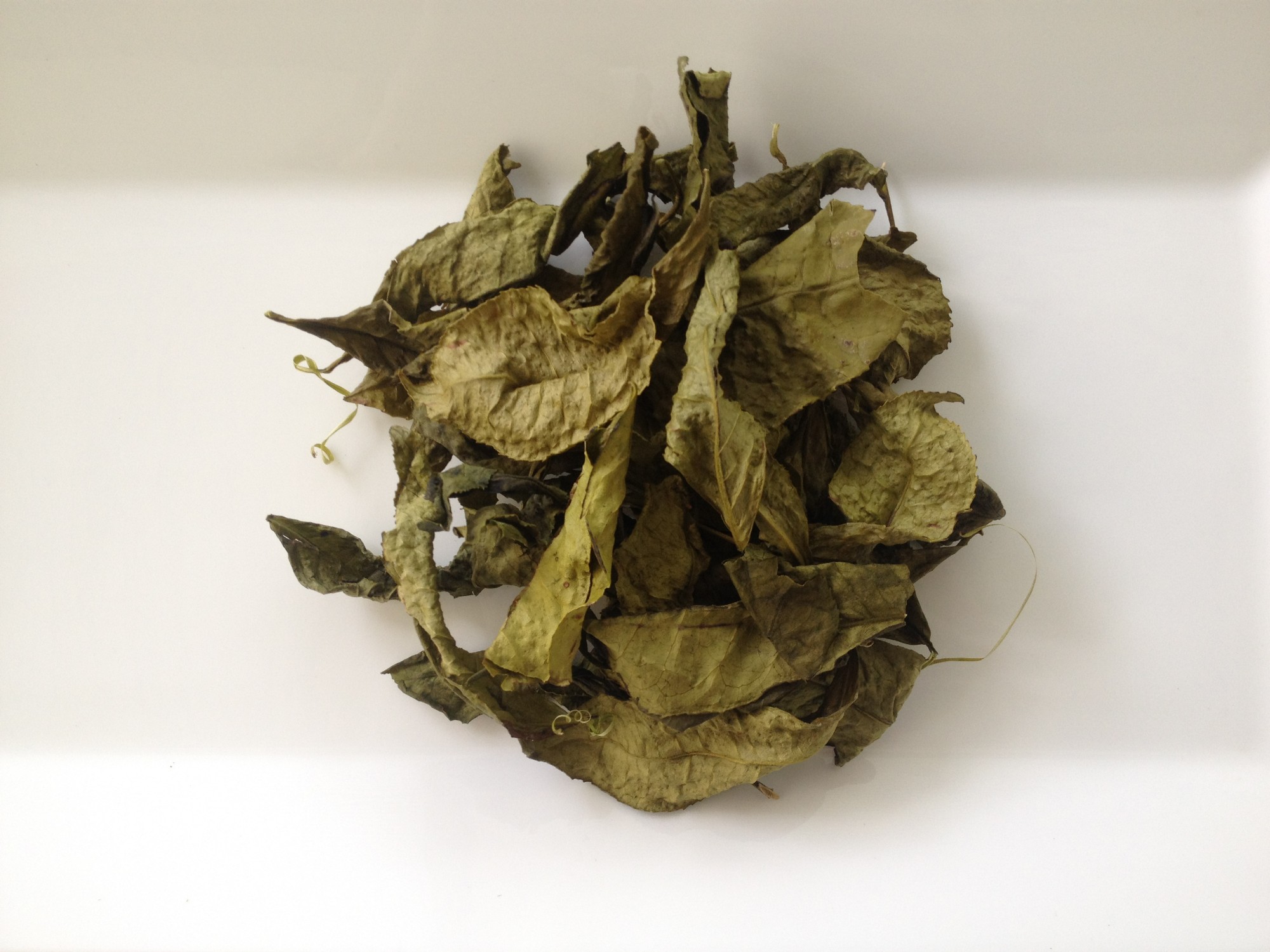 Dried tea