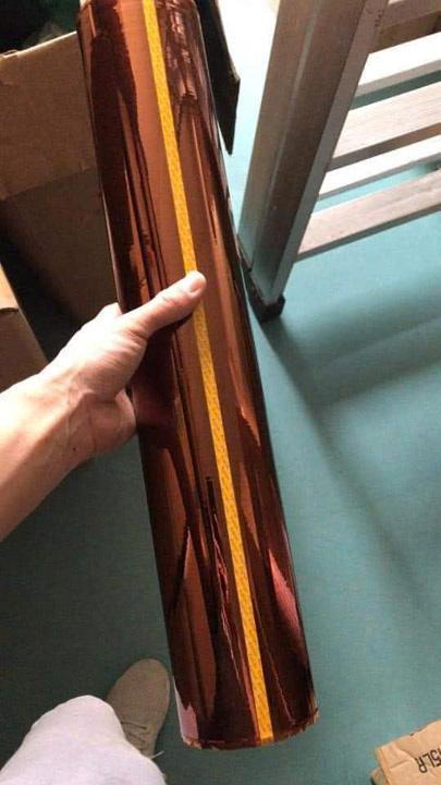 Full-roll heat-resistant adhesive tape