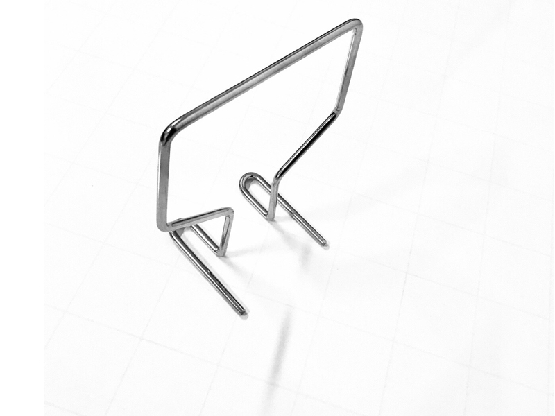 Stainless steel book holder stand