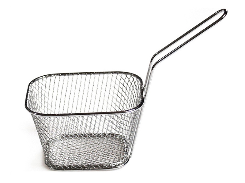 Stainless steel fry basket