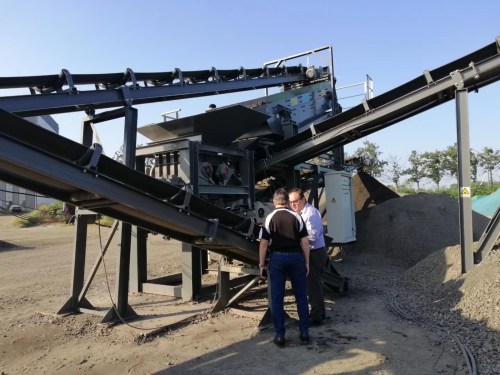 RAP recycling plant