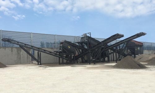 RAP recycling plant