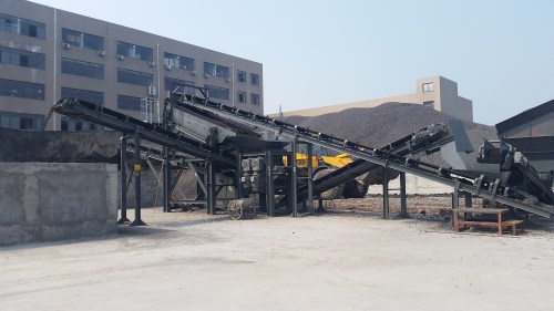 RAP recycling plant