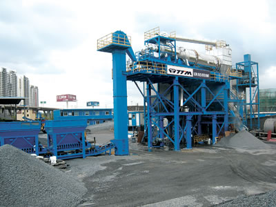RAP recycling plant
