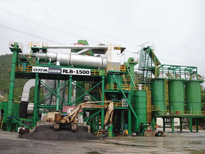 RAP recycling plant