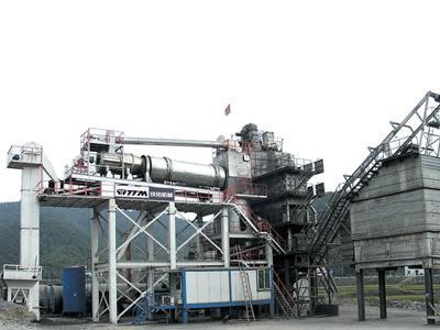 RAP recycling plant