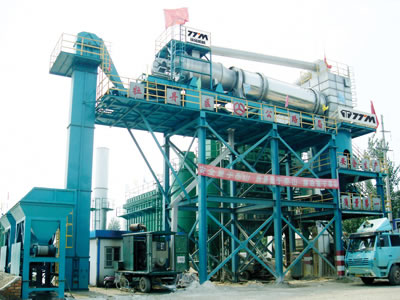 RAP recycling plant
