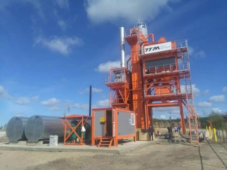 Asphalt mixing plant