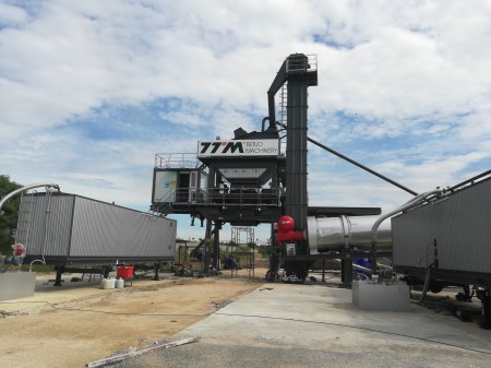 Asphalt mixing plant