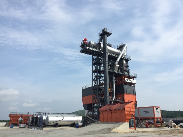 TS2015 Recycling Asphalt Plant Thailand