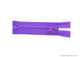 Plastic zipper