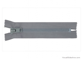 Plastic zipper