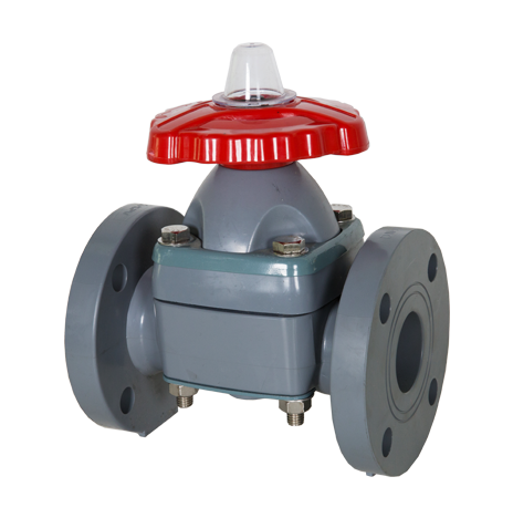 New CPVC Flange Diapharm Valve