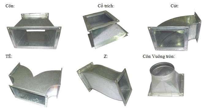 Air ducts and duct accessories