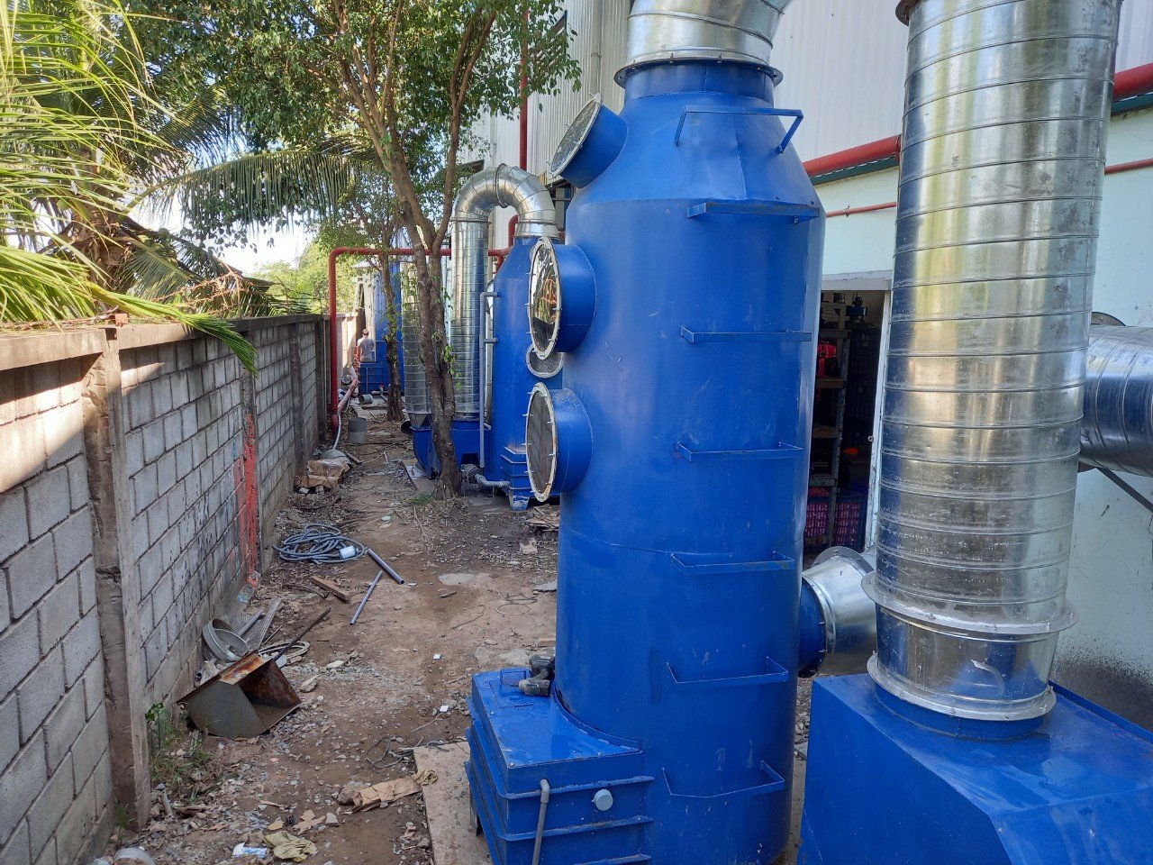 Exhaust gas treatment system